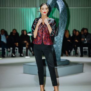 Елегантно жакардно сако Никол 2