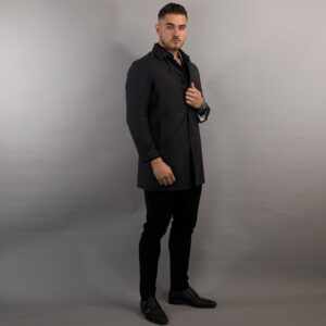 Машки капут ПРИНС/24 сив